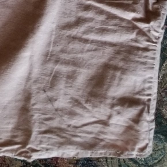 Vintage, cotton, hand made, half slip or a-line skirt, M, long, midi. - Picture 6 of 8